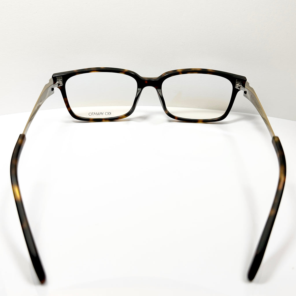 KIO YAMATO KP-176U col.02 Men's Eyeglasses Frames in Tortoise - Authentic New