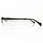 KIO YAMATO KT-402 col 100 Men's Eyeglasses Frames in Brown - Authentic New