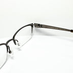 KIO YAMATO KT-402 col 100 Men's Eyeglasses Frames in Brown - Authentic New