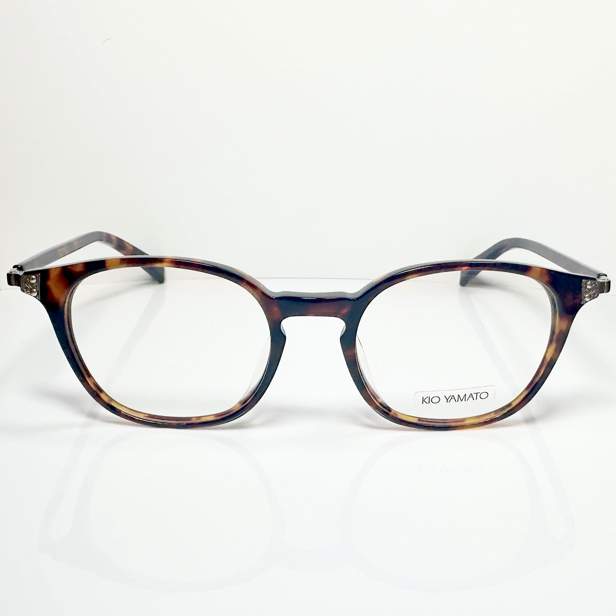 KIO YAMATO KP-111 col 01 Eyeglasses Frames in Tortoise - Authentic New