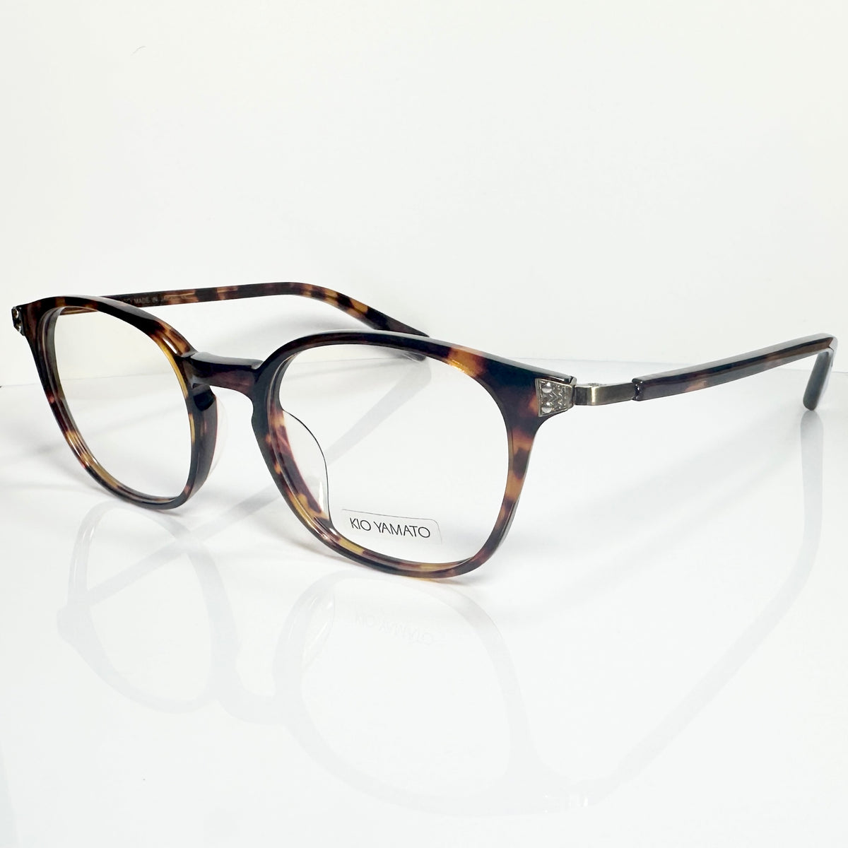 KIO YAMATO KP-111 col 01 Eyeglasses Frames in Tortoise - Authentic New