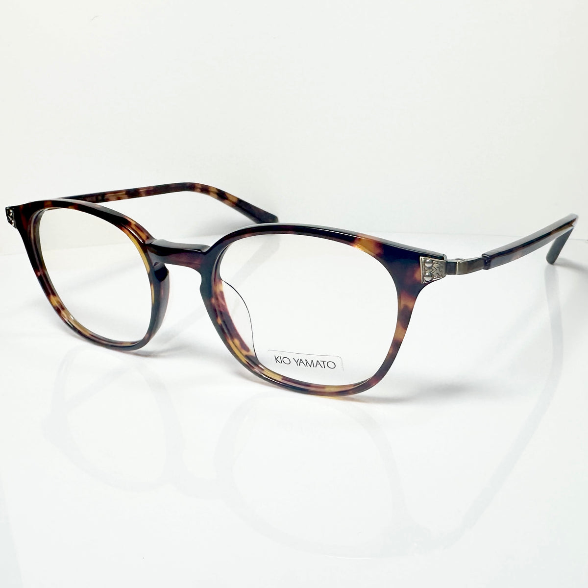 KIO YAMATO KP-111 col 01 Eyeglasses Frames in Tortoise - Authentic New