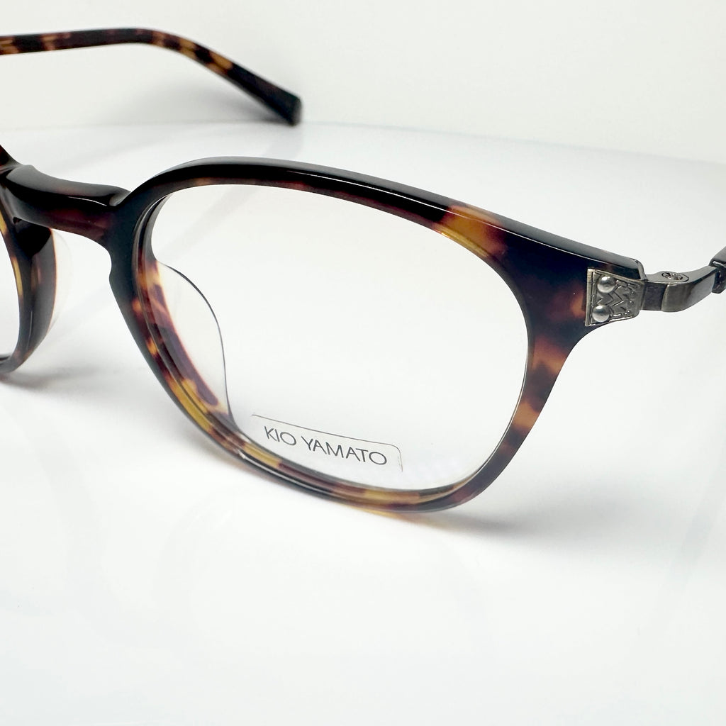 KIO YAMATO KP-111 col 01 Eyeglasses Frames in Tortoise - Authentic New