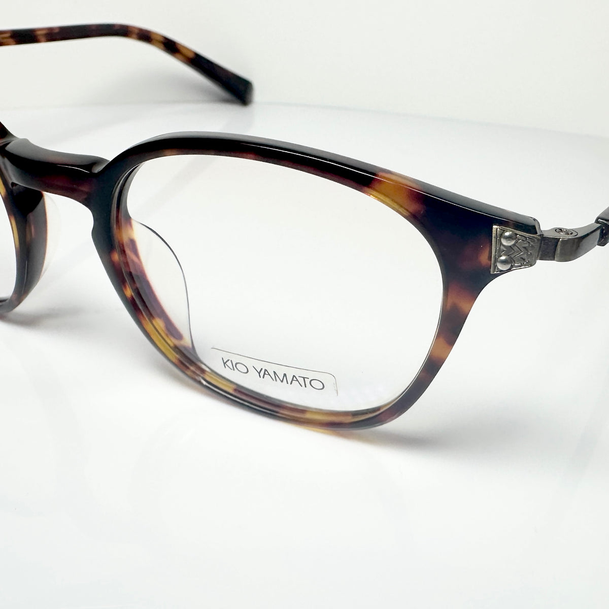KIO YAMATO KP-111 col 01 Eyeglasses Frames in Tortoise - Authentic New