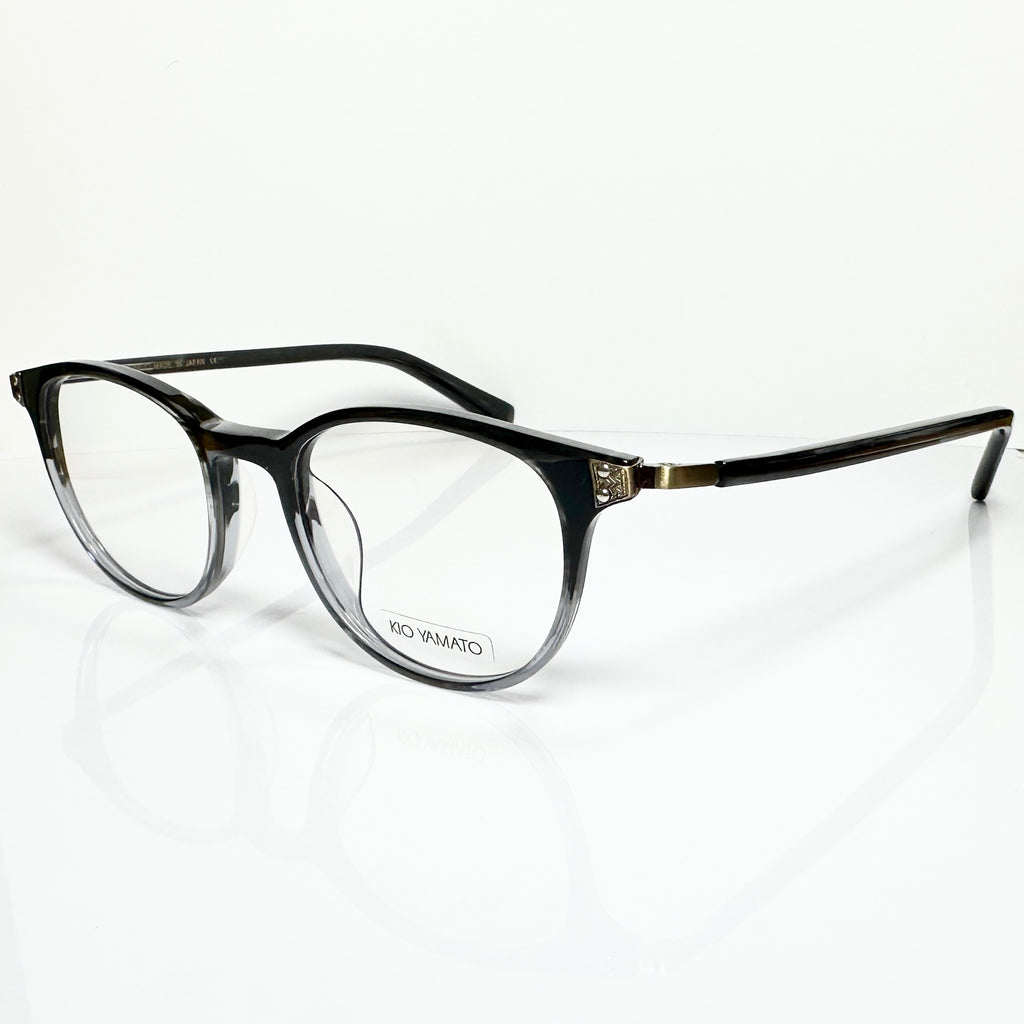 KIO YAMATO KP-110 col 04 Eyeglasses Frames in Dark Blue / Authentic New