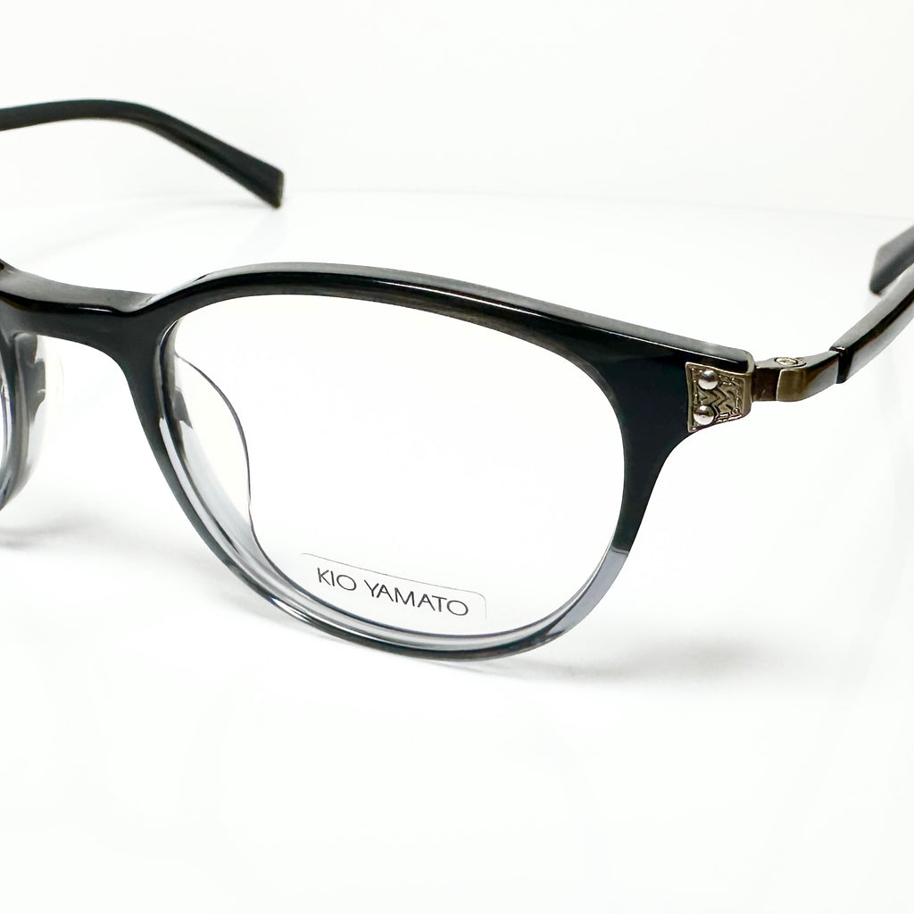 KIO YAMATO KP-110 col 04 Eyeglasses Frames in Dark Blue / Authentic New