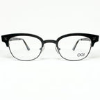 OGI 3500 1396 Unisex Eyeglasses Frames in Distressed Black - Authentic New