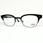 OGI 3500 1396 Unisex Eyeglasses Frames in Distressed Black - Authentic New