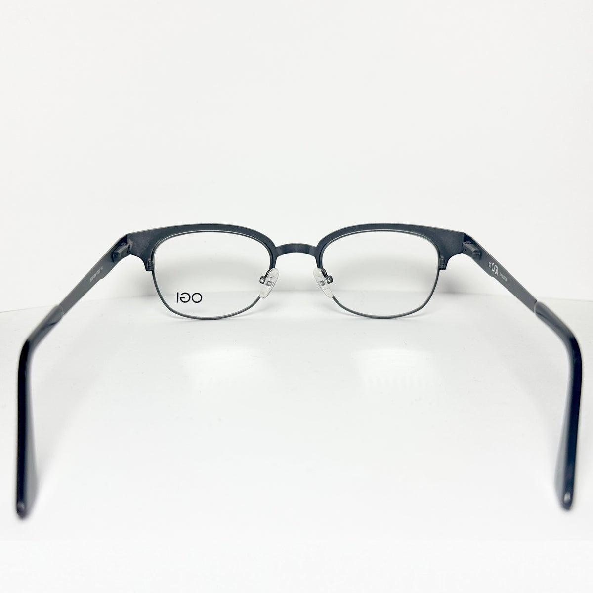 OGI 3500 1396 Unisex Eyeglasses Frames in Distressed Black - Authentic New