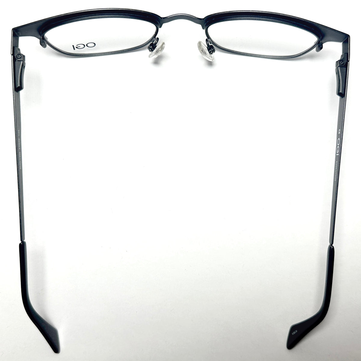 OGI 3500 1396 Unisex Eyeglasses Frames in Distressed Black - Authentic New