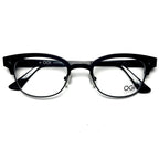 OGI 3500 1396 Unisex Eyeglasses Frames in Distressed Black - Authentic New