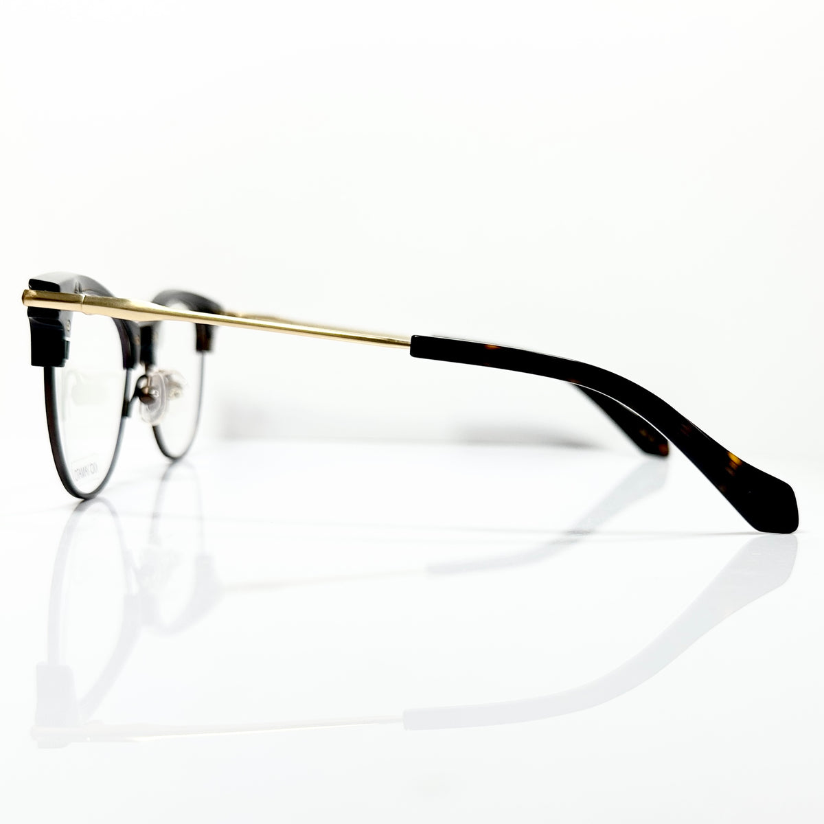 KIO YAMATO KP-201U col.02 Eyeglasses Frames in Tortoise/Gold Authentic New
