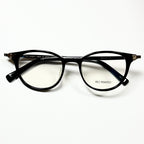 KIO YAMATO KP-110 col 03 Unisex Eyeglasses Frames in Black - Authentic New