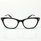 KIO YAMATO KP-185U col 01 Eyeglasses Frames in Black/Gold - Authentic New