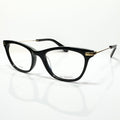 KIO YAMATO KP-185U col 01 Eyeglasses Frames in Black/Gold - Authentic New