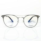KIO YAMATO KT-450U col.01 Eyeglasses Frames in Shiny Silver -  Authentic New