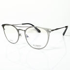KIO YAMATO KT-450U col.01 Eyeglasses Frames in Shiny Silver -  Authentic New