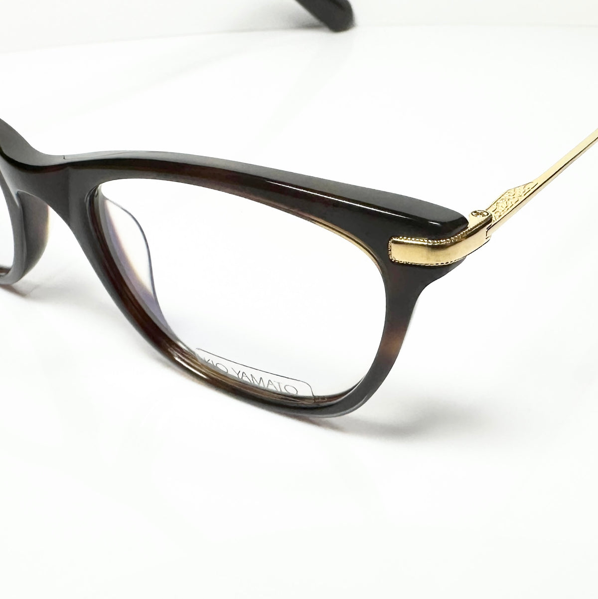 KIO YAMATO KP-185U col 02 Eyeglasses Frames in Tortoise/Gold - Authentic New