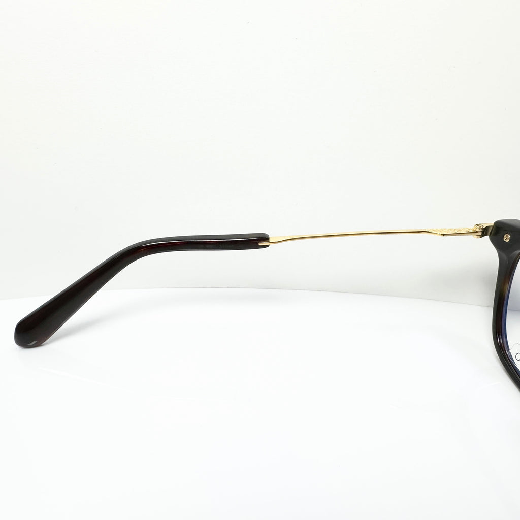 KIO YAMATO KP-185U col 02 Eyeglasses Frames in Tortoise/Gold - Authentic New