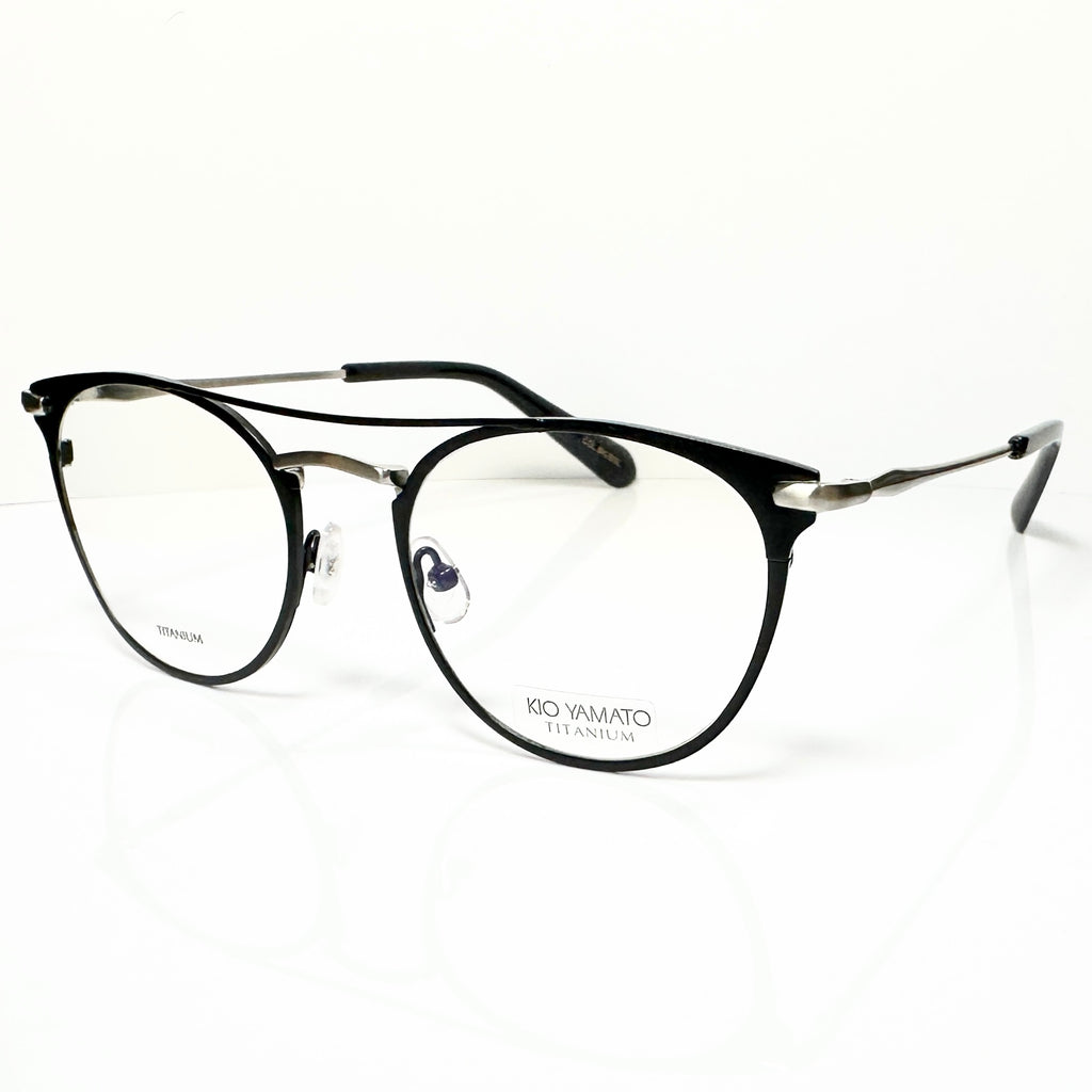 KIO YAMATO KT-450U Black Eyeglasses Frames -  Authentic New