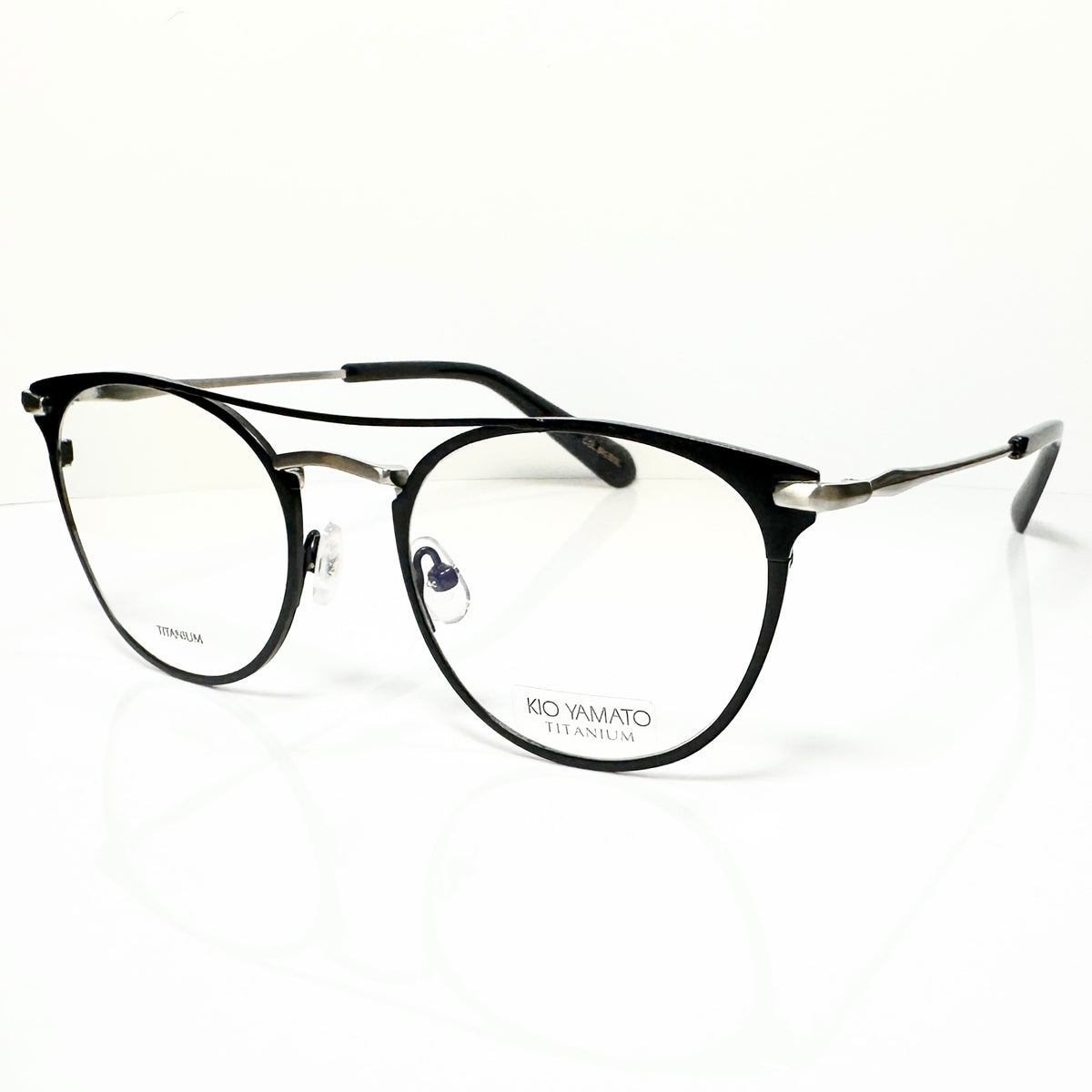 KIO YAMATO KT-450U Black Eyeglasses Frames -  Authentic New