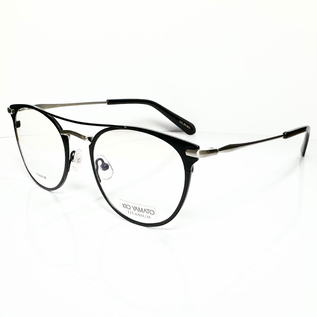 KIO YAMATO KT-450U Black Eyeglasses Frames -  Authentic New