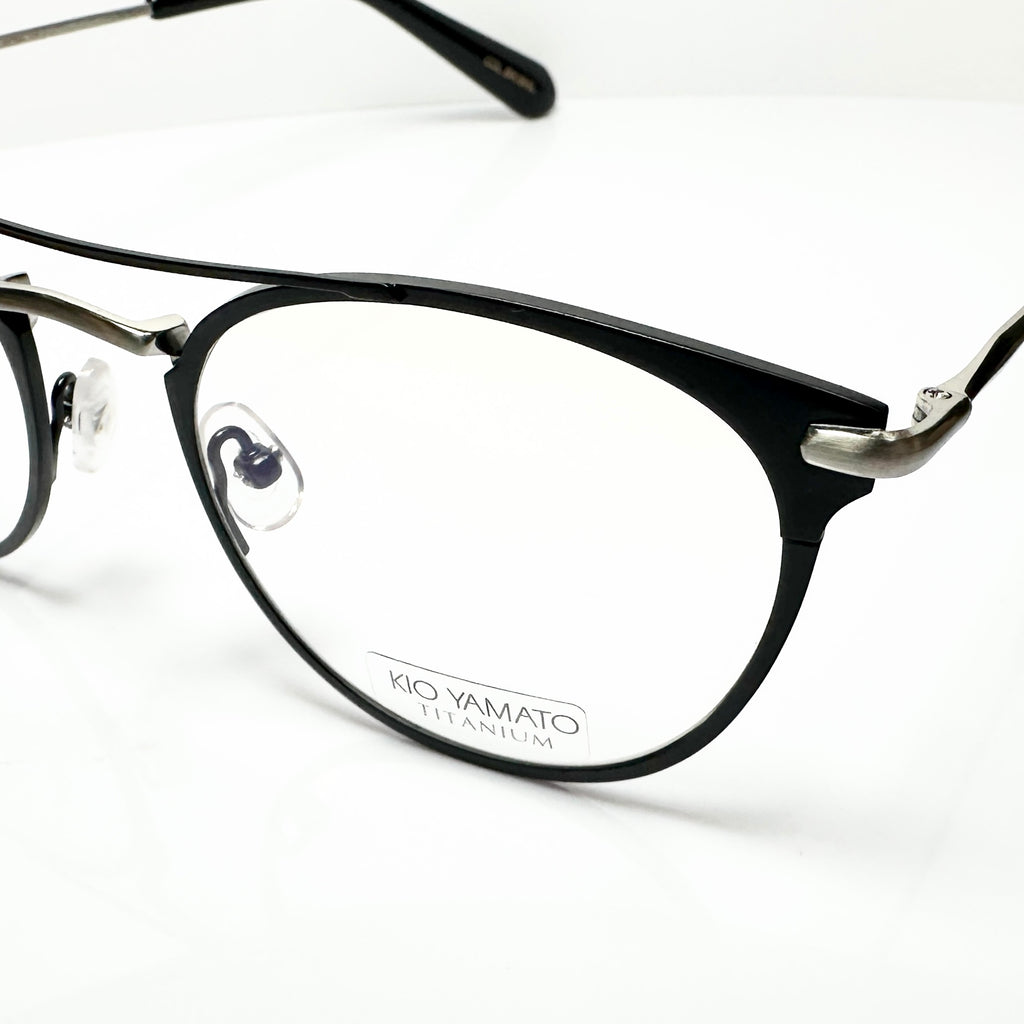KIO YAMATO KT-450U Black Eyeglasses Frames -  Authentic New