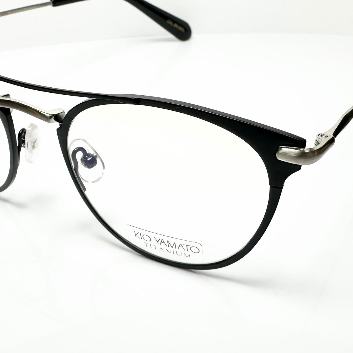 KIO YAMATO KT-450U Black Eyeglasses Frames -  Authentic New