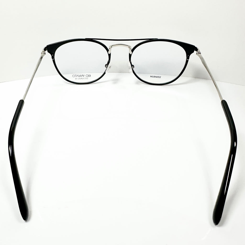 KIO YAMATO KT-450U Black Eyeglasses Frames -  Authentic New