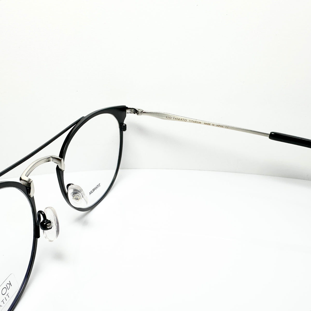 KIO YAMATO KT-450U Black Eyeglasses Frames -  Authentic New