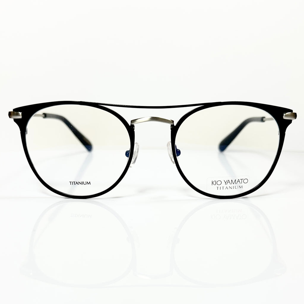 KIO YAMATO KT-450U Black Eyeglasses Frames -  Authentic New