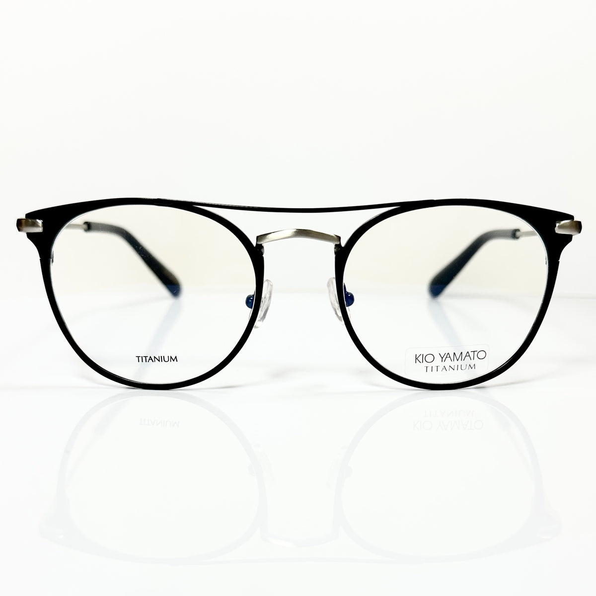 KIO YAMATO KT-450U Black Eyeglasses Frames -  Authentic New