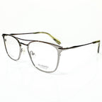 KIO YAMATO KT-462U col.03 Eyeglasses Frames in Shiny Silver -  Authentic New