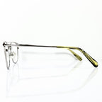 KIO YAMATO KT-462U col.03 Eyeglasses Frames in Shiny Silver -  Authentic New
