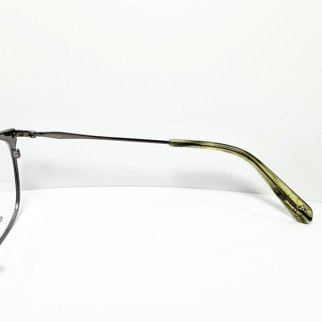 KIO YAMATO KT-462U col.03 Eyeglasses Frames in Shiny Silver -  Authentic New