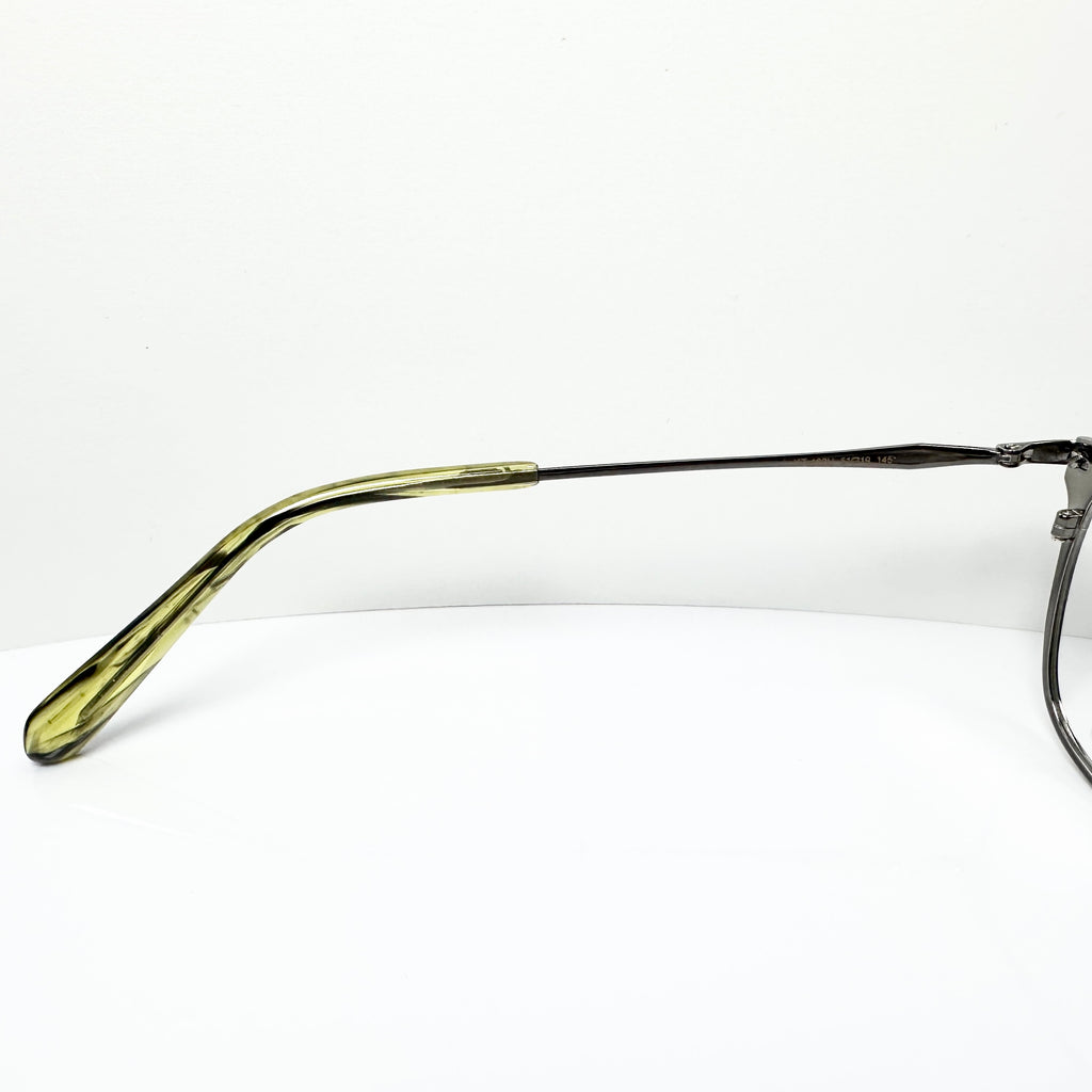 KIO YAMATO KT-462U col.03 Eyeglasses Frames in Shiny Silver -  Authentic New