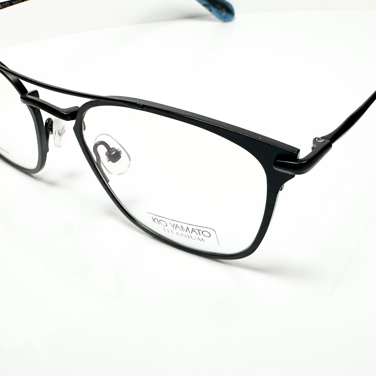 KIO YAMATO KT-462U col.04 Eyeglasses Frames in Matt Black -  Authentic New