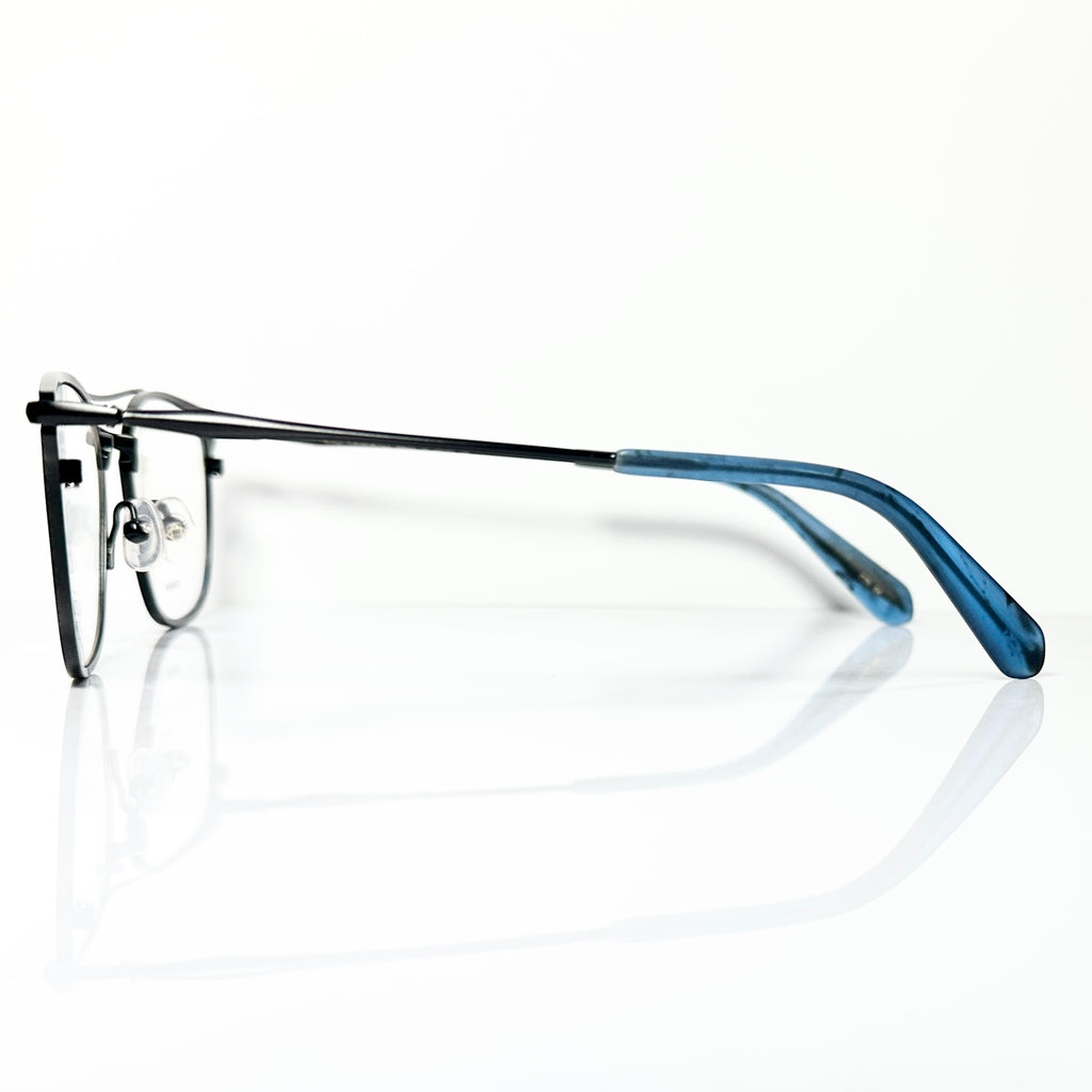 KIO YAMATO KT-462U col.04 Eyeglasses Frames in Matt Black -  Authentic New