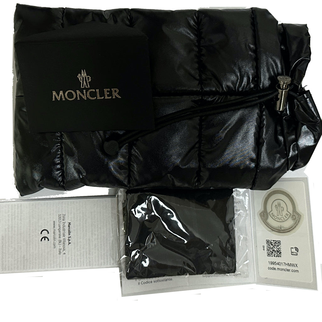 Moncler ML5044 V001 Unisex Eyeglasses Frame in Black - Authentic New