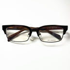 KIO YAMATO KP-161U col.02 Men's Eyeglasses Frames in Coffee - Authentic New