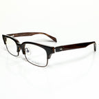 KIO YAMATO KP-161U col.02 Men's Eyeglasses Frames in Coffee - Authentic New