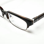 KIO YAMATO KP-161U col.02 Men's Eyeglasses Frames in Coffee - Authentic New