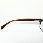 KIO YAMATO KP-161U col.02 Men's Eyeglasses Frames in Coffee - Authentic New