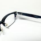 KIO YAMATO KP-161U col.04 Men's Eyeglasses Frames in Dark Blue - Authentic New