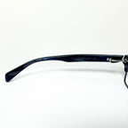 KIO YAMATO KP-161U col.04 Men's Eyeglasses Frames in Dark Blue - Authentic New