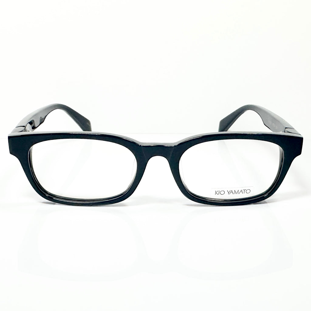 KIO YAMATO KP-162 col 01 Men's Eyeglasses Frames in Black -  Authentic New