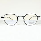 HACKETT HEB245 02 Octagon Eyeglasses Frames in Black - Authentic New