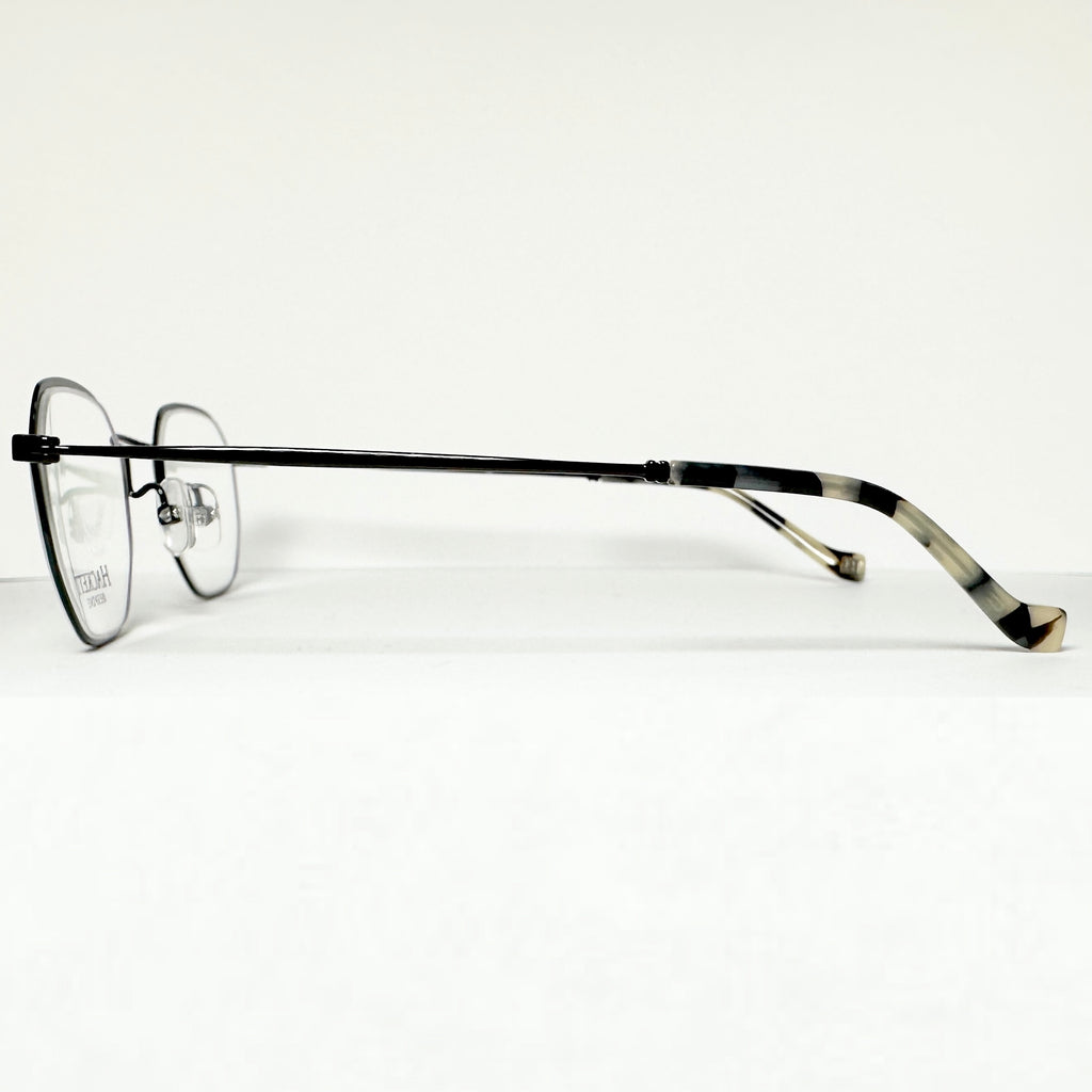 HACKETT HEB245 02 Octagon Eyeglasses Frames in Black - Authentic New