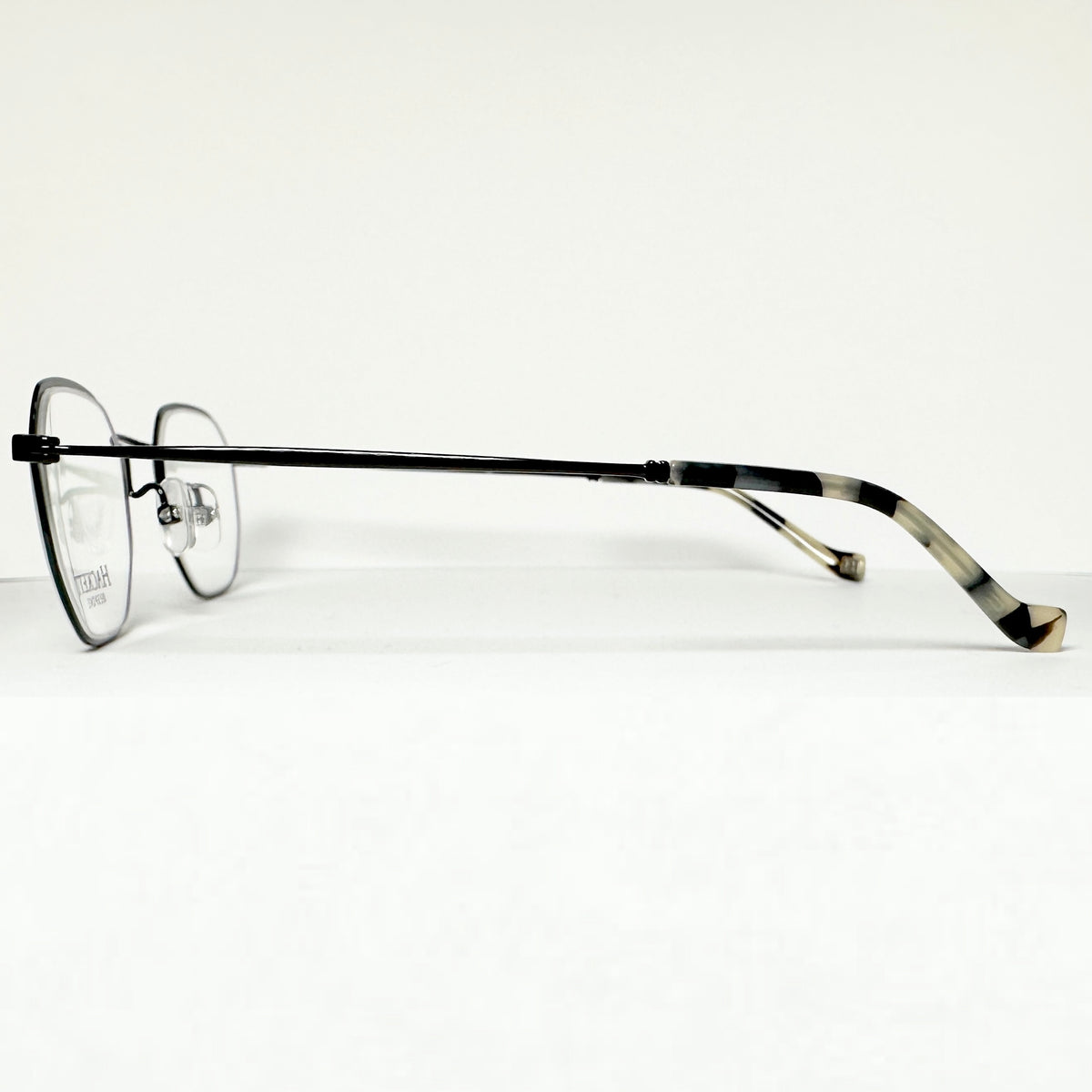 HACKETT HEB245 02 Octagon Eyeglasses Frames in Black - Authentic New