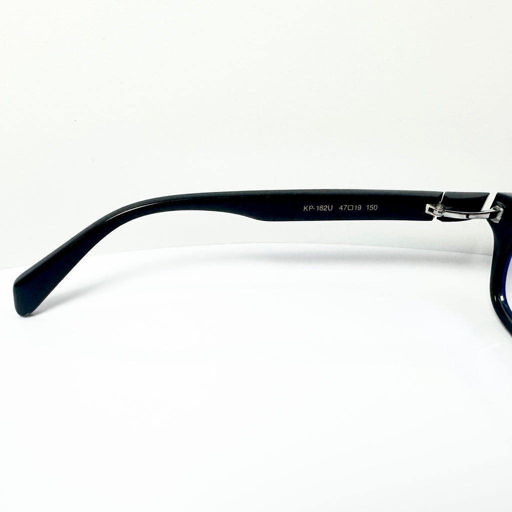 KIO YAMATO KP-162 col 01 Men's Eyeglasses Frames in Black -  Authentic New
